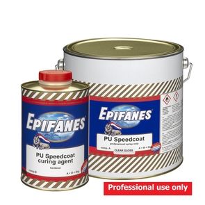 Epifanes PU Speedcoat Clear, set 3 kg