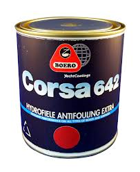 Boero Corsa 641 antifouling sans cuivre de 2,5 litres, bleu foncé