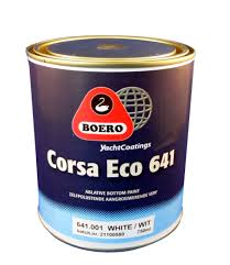 Boero Corsa Eco (Raffaello) Antifouling, kopervrij, 750 ml, White