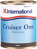 International Cruiser One, licht koperhoudend, kleur Black, blik 750 ml