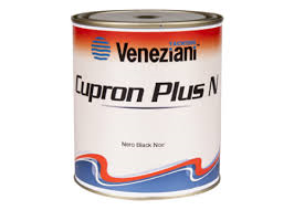 De plus antisalissure Veneziani Cupron cuivre contenant 2,5 litres noir
