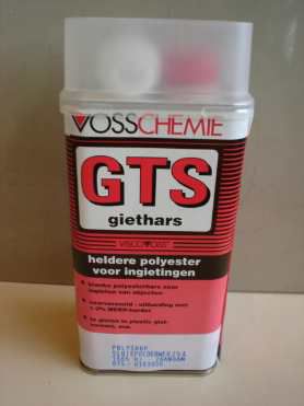 Polyesterharz, Glas klar Gießharz GTS, 1 kg incl. Härter