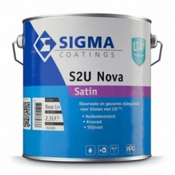 Sigma S2u Nova, Satin, wit, 1 liter