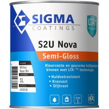 Sigma S2u Nova, Semi Gloss, kleur, 1 liter