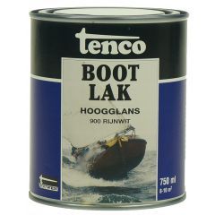 Tenco Bootlak 900, Rijnwit,  750 ml per 3 stuks