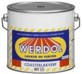 Werdol Coasterlakverf Weiss, 4 Liter